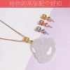 Khóa Ngọc S925 Bạc Mặt Dây Hạt Dưa - Kết Nối Đa Năng, Giá Chỉ 53.461₫ 3