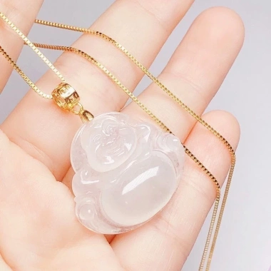 Khóa Ngọc S925 Bạc Mặt Dây Hạt Dưa - Kết Nối Đa Năng, Giá Chỉ 53.461₫ 6