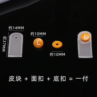 Khóa nhựa tròn hai trong một - Bộ 10 gói cho quần áo, giá ưu đãi 62.737₫ 2
