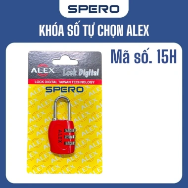 Khóa Số Tự Chọn ALEX 15H Taiwan Ổ Khóa Tủ & VALI Giá chỉ 52.283₫ Giảm mạnh 2