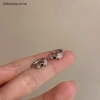 Khóa tai Retro Zircon Pha lê Pentagram Ngôi sao - Bông tai nữ thời trang, quà tặng 40k 4