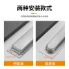 Khóa Tay Cầm Tích Hợp 304 Vô Hình Thép Không Gỉ Chống Kéo Che Khuyết Điểm Cửa Cab 2