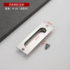 Khóa Tay Cầm Tích Hợp 304 Vô Hình Thép Không Gỉ Chống Kéo Che Khuyết Điểm Cửa Cab 9