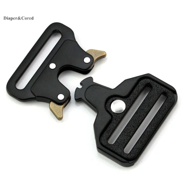 Khóa tháo nhanh kim loại tự động thắt lưng nam Kẹp kẽm điều chỉnh 20‑50mm YTH
