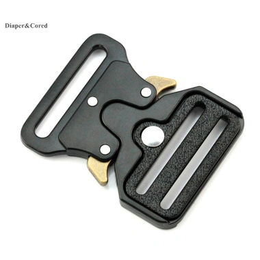 Khóa tháo nhanh kim loại tự động thắt lưng nam Kẹp kẽm điều chỉnh 20‑50mm YTH
