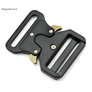 Khóa tháo nhanh kim loại tự động thắt lưng nam Kẹp kẽm điều chỉnh 20‑50mm YTH