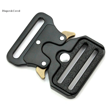 Khóa tháo nhanh kim loại tự động thắt lưng nam Kẹp kẽm điều chỉnh 20‑50mm YTH