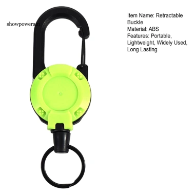Khóa Treo Chìa Khóa SPM Carabiner - Huy Hiệu Thẻ ID, Cắm Trại, Hàng Ngày, 76.769 VND