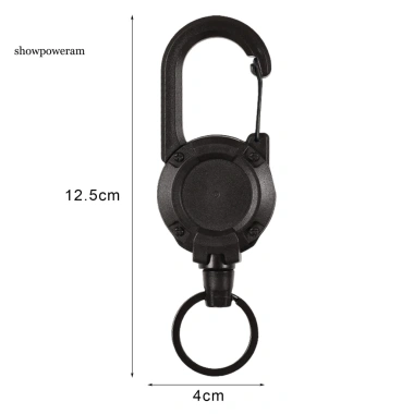 Khóa Treo Chìa Khóa SPM Carabiner - Huy Hiệu Thẻ ID, Cắm Trại, Hàng Ngày, 76.769 VND