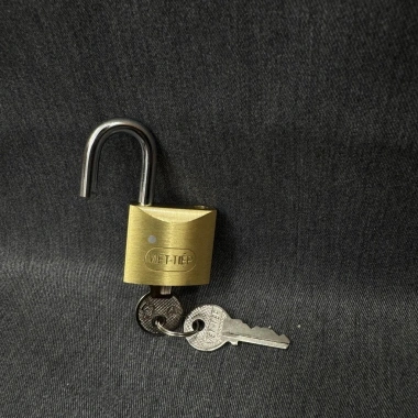 Khóa treo đồng Việt Tiệp 1.280 Push Padlock - Khóa vali, tủ, mini giá 58k giảm từ 69.6k 3