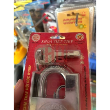 Khóa Treo Việt Tiệp 1.502 - Chống Cắt Gọng Thép, Bảo Mật Cao, Giá 211.254 VND 5