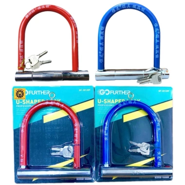 Khoá U INOX GoFurther - Chống trộm cho xe máy, xe đạp điện, ô tô, giá ưu đãi 125.000₫