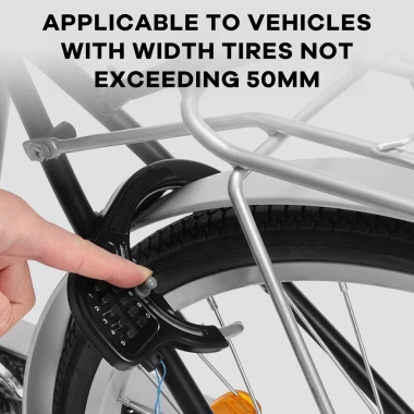 Khóa xe đạp chống trộm đa năng kéo, bảo vệ xe đạp và tay ga - Giá ưu đãi 113.300 VND 5 Khóa xe đạp chống trộm đa năng kéo, bảo vệ xe đạp và tay ga - Giá ưu đãi 113.300 VND 5