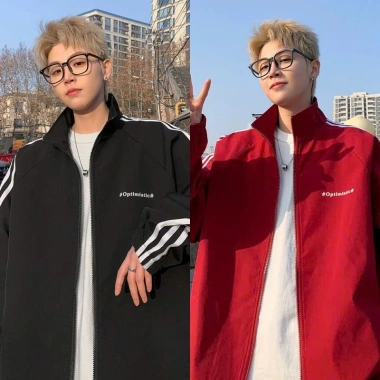 Khoác Dù 3 Sọc Unisex Hai Lớp Chống Nước Tráng Bạc Cản Gió Bụi Nam Nữ Đều Mặc Giá 209.000 VND