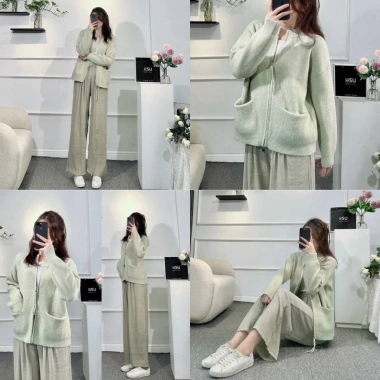 Khoác len 2 khóa kéo, 2 túi vuông - Ấm áp, thời trang, giá chỉ 330.000₫ 7 Khoác len 2 khóa kéo, 2 túi vuông - Ấm áp, thời trang, giá chỉ 330.000₫ 7
