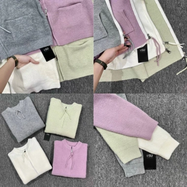 Khoác len 2 khóa kéo, 2 túi vuông - Ấm áp, thời trang, giá chỉ 330.000₫ 8 Khoác len 2 khóa kéo, 2 túi vuông - Ấm áp, thời trang, giá chỉ 330.000₫ 8