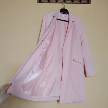Khoác vest dài nữ Hetana M giá 90k giảm 22% thời trang thanh lịch, thoáng mát