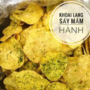 Khoai lang mắm hành Đà Lạt sấy giòn – Snack siêu cuốn thơm ngon, giảm giá 56.448₫ 2 Khoai lang mắm hành Đà Lạt sấy giòn – Snack siêu cuốn thơm ngon, giảm giá 56.448₫ 2