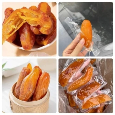 Khoai Lang Vàng/Tím Sấy Dẻo 1kg Nguyên Củ - Giá Gốc 93,440 Đ, Chỉ 73,000 Đ | I'yesfood