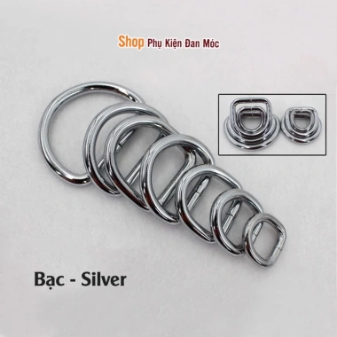 Khoen Chữ D Loại Tốt - Phụ Kiện Làm Túi Xách, Giảm Giá Từ 18.900 Đến 15.000 4 Khoen Chữ D Loại Tốt - Phụ Kiện Làm Túi Xách, Giảm Giá Từ 18.900 Đến 15.000 4