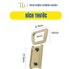 Khoen Quai Túi Nam Pad Kim Loại Không Gỉ - Phù Hợp Cặp Túi Da Văn Phòng Cao Cấp, 136.000₫ 6
