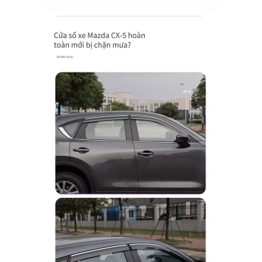 Khối mưa Mazda CX5 2.017-2.026 - Bộ sửa đổi Mưa Brow, Giá ưu đãi 528.000₫ (giá gốc 665.280₫) 7