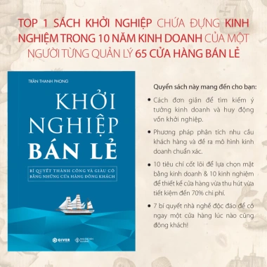 Khởi Nghiệp Bán Lẻ: Bí Quyết Thành Công & Giàu Có Từ Cửa Đông Khách - Giá 135k