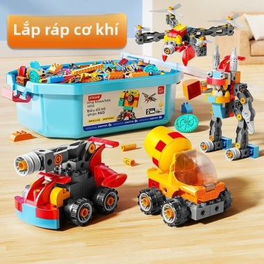 Khối xây dựng hạt lớn Feile - Giá ưu đãi 763.000, giáo dục khoa học cho trẻ em 3 Khối xây dựng hạt lớn Feile - Giá ưu đãi 763.000, giáo dục khoa học cho trẻ em 3