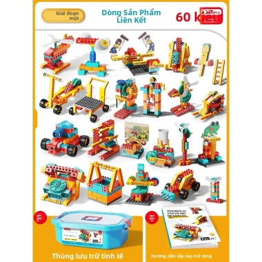 Khối xây dựng hạt lớn Feile - Giá ưu đãi 763.000, giáo dục khoa học cho trẻ em 10 Khối xây dựng hạt lớn Feile - Giá ưu đãi 763.000, giáo dục khoa học cho trẻ em 10