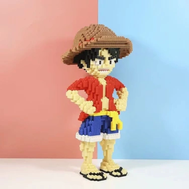 Khối Xây Dựng Luffy 32cm Đồ Chơi Lắp Ráp Nhân Vật Hoạt Hình Giáo Dục Mô Hình Búa Giá Ưu Đãi 165k 8