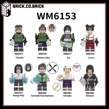 Khối Xây Dựng Mini Nhựa ABS Naruto – Đồ Chơi Trẻ Em Đa Nhân Vật, Giá 32.000