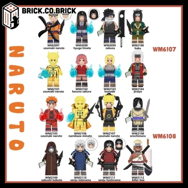 Khối Xây Dựng Mini Nhựa ABS Naruto – Đồ Chơi Trẻ Em Đa Nhân Vật, Giá 32.000
