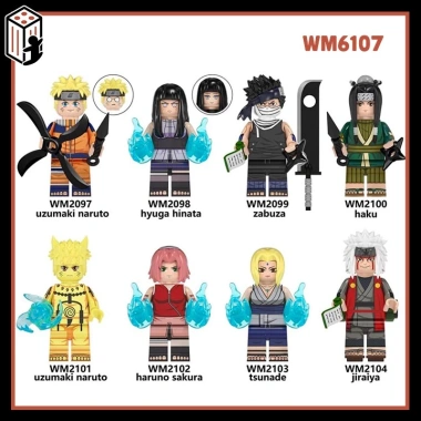 Khối Xây Dựng Mini Nhựa ABS Naruto – Đồ Chơi Trẻ Em Đa Nhân Vật, Giá 32.000