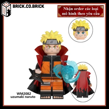 Khối Xây Dựng Mini Nhựa ABS Naruto – Đồ Chơi Trẻ Em Đa Nhân Vật, Giá 32.000