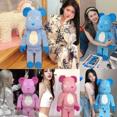 Khối xây dựng Pikachu 55CM - Đồ chơi lắp ráp giáo dục, mô hình búa, giảm giá 20%
