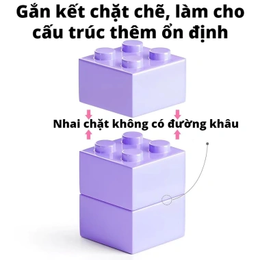 Khối xây dựng Pikachu 55CM - Đồ chơi lắp ráp giáo dục, mô hình búa, giảm giá 20%