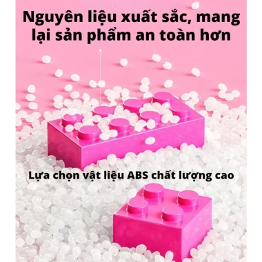 Khối xây dựng Pikachu 55CM - Đồ chơi lắp ráp giáo dục, mô hình búa, giảm giá 20%