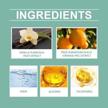 Khử Mùi Tự Nhiên 50ml - Không Nhôm, Không Paraben, Không Dị Ứng, Vani & Cam Quýt - 112.798đ