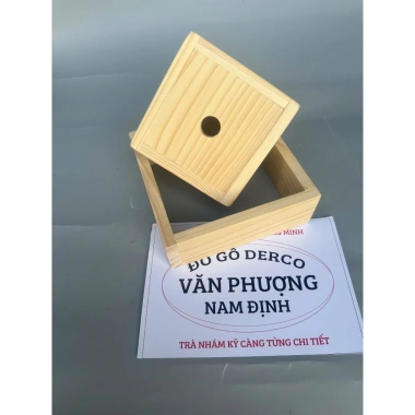 Khuân Gói Bánh Chưng Thông Minh 14cm Gỗ Thông Mỹ Chà Nhám - Giá Ưu Đãi 45.000₫
