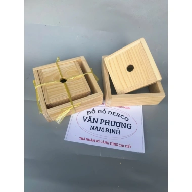 Khuân Gói Bánh Chưng Thông Minh 14cm Gỗ Thông Mỹ Chà Nhám - Giá Ưu Đãi 45.000₫
