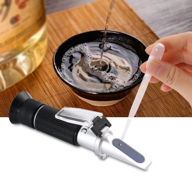Khúc xạ kế đo nồng độ cồn 0-80% ATC - Máy đo cồn rượu chuẩn, giá ưu đãi 236.550 VND 7