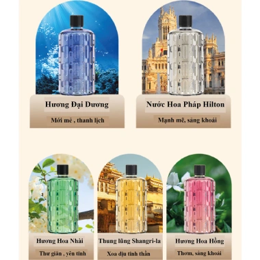 Khuếch tán tinh dầu, máy tạo độ ẩm phòng ngủ Hương thơm dịu nhẹ, thơm lâu, 19.000₫