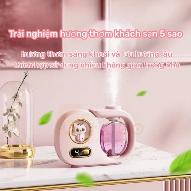 Khuếch tán tinh dầu, tạo độ ẩm, xông phòng ngủ hương thơm dịu nhẹ, giá 25.000 VND 4