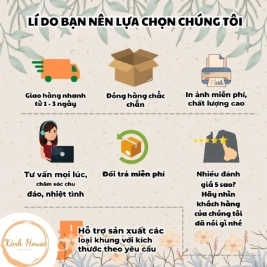 Khung ảnh treo tường bộ 11 khung KA1.105m2 – In ảnh theo yêu cầu, giá 75.000đ, khung tranh giá rẻ 4