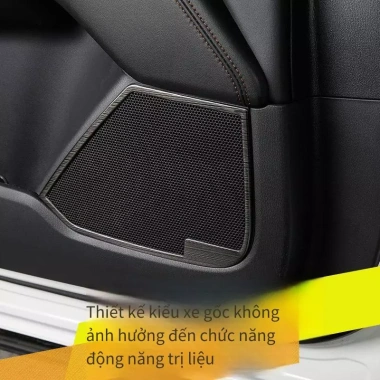 Khung bảo vệ còi cửa Mazda CX5 2.017-2.026 - Titan đen thép không gỉ
