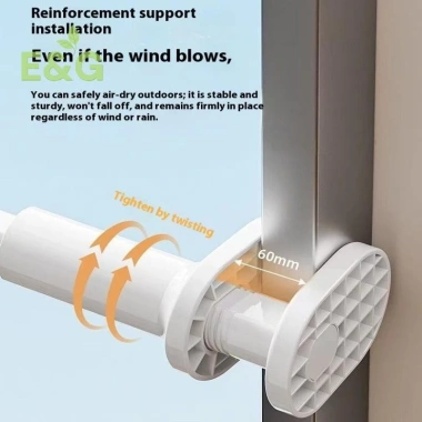 Khung Cửa Sổ Thanh Treo Móc Quần Áo Di Động Giá Phơi Nội Thất Giá 36.190 VND 2 Khung Cửa Sổ Thanh Treo Móc Quần Áo Di Động Giá Phơi Nội Thất Giá 36.190 VND 2