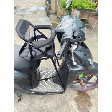 Khung đen cho ghế ga xếp sắt - Sơn tĩnh điện đen, an toàn, chỉ 207.900₫ 6