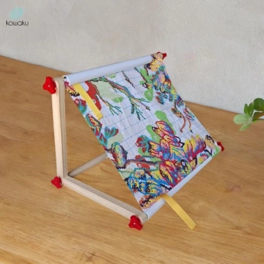 Khung Đứng Cross Stitch DIY Gỗ Di Động - Giá Đỡ Needlepoint Thêu Quilting cho Gia Đình, Giá 193.600₫