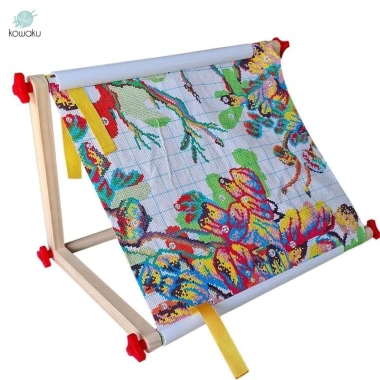Khung Đứng Cross Stitch DIY Gỗ Di Động - Giá Đỡ Needlepoint Thêu Quilting cho Gia Đình, Giá 193.600₫