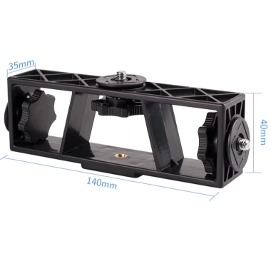 Khung gắn đa điện thoại tripod + 3 kẹp Yunteng siêu bền - Giá ưu đãi 125k
